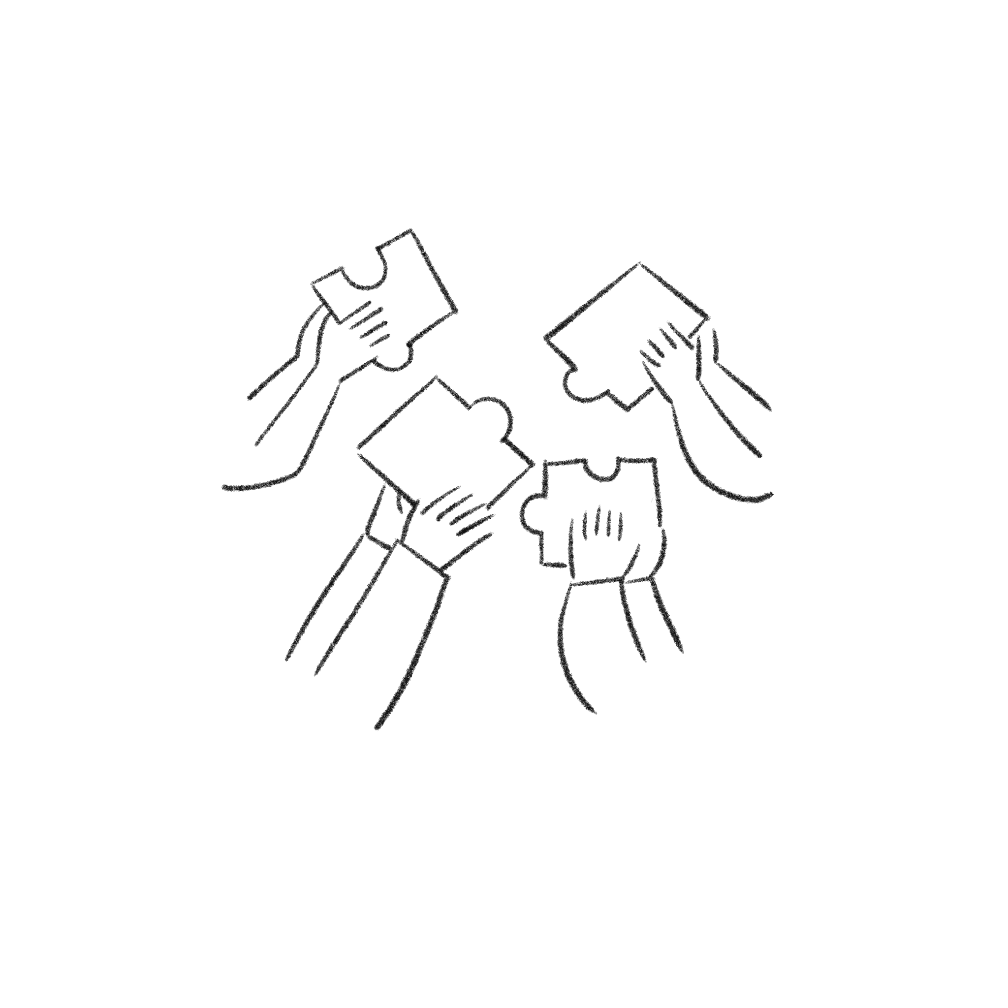 Ilustração de parceria bancária